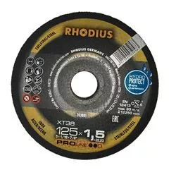 Disco da taglio Rhodius 125X1,5 Inox XT38